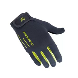 Luva de Ciclismo Fechada Speed XD Prohand Verde e Cinza