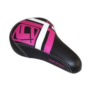 Selim de Bicicleta Gios Preto Rosa Branco