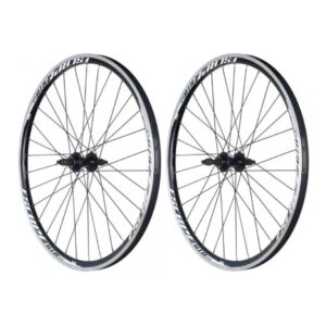 Rodas de Bicicleta Vzan Aero Escape 26×1.9 DT Raio Grosso com Cubo de Rolamento Preto