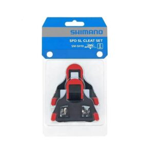 Tacos Taquinhos Pedal Shimano Speed Fixo SM-SH10 Vermelho