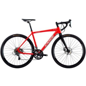 Bicicleta Oggi Velloce Disc 700 2022 Vermelho Grafite Branco
