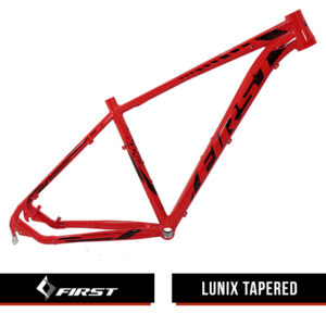 Quadro First Lunix Tapared Roda 29 Tamanho 19 Vermelho Preto Brilho