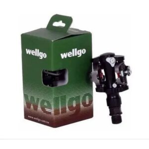 Pedal Clip Mtb Wellgo Alumínio Preto 9/16 919