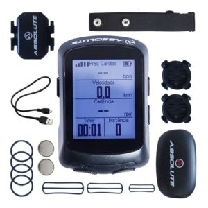 Ciclo-computador GPS para Ciclismo Absolute Wild Combo Cinta + Cadência