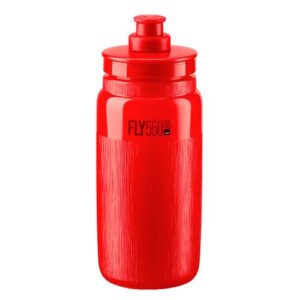 Garrafa Plastica Elite Fly Tex 550ml Vermelho
