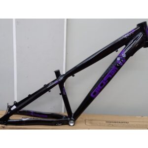 Quadro Giosbr 26 FRX EVO Preto adesivo Roxo e Cinza