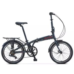 Bicicleta Dobrável Durban aro 20 de 6 Velocidades Sampa Pro Azul