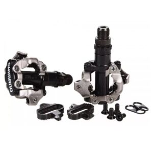 Pedal Shimano MTB PD-M520 Preto com Taquinho