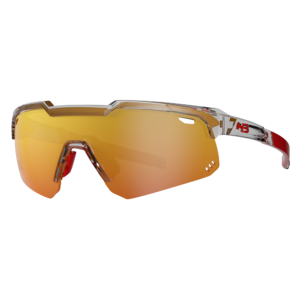 Óculos De Sol HB Shield Evo Mountain Clear Multi Red