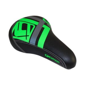 Selim de Bicicleta Gios Preto Verde Neon Cinza