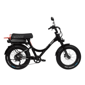 Bicicleta Elétrica Caloi Mobilette Aro 20 Tamanho 17″ 7 Velocidades 2022 Preto