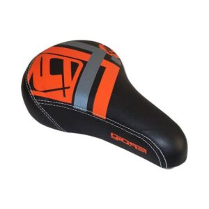 Selim de Bicicleta Gios Preto Laranja Cinza