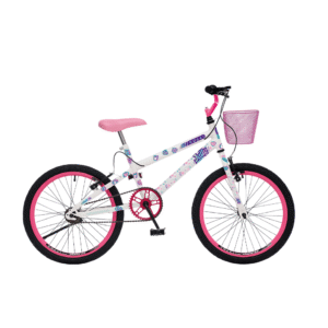 Bicicleta Infantil Feminina aro 20 Colli Jully Branco