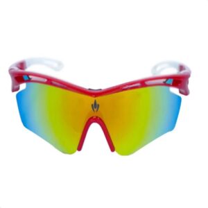 Óculos de Ciclismo Marelli Strada Vermelho com 3 lentes