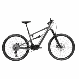 Bicicleta Elétrica Caloi Elite FS E-Vibe Cinza