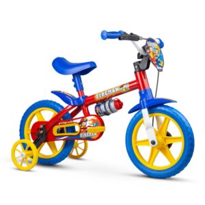 Bicicleta Infantil Aro 12 Nathor Masculina Fireman Vermelho