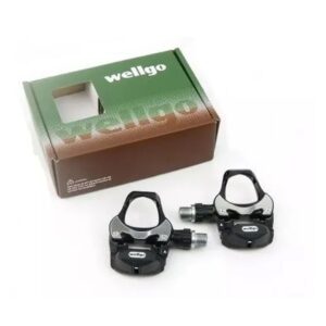 Pedal Clip Speed Road Estrada Wellgo R251 com Tacos Preto