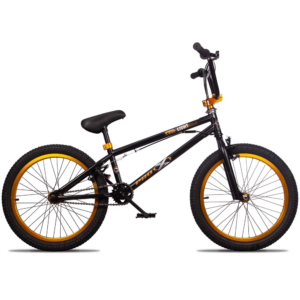Bicicleta BMX Pro X Freelight Aro 20 Preto Dourado